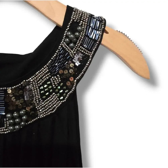 Kikit women's black embellished pullover blouse  - xl - Picture 5 of 8